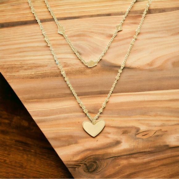 Kendra Scott Jewelry Kendra Scott Ari Heart Multi Strand Necklace